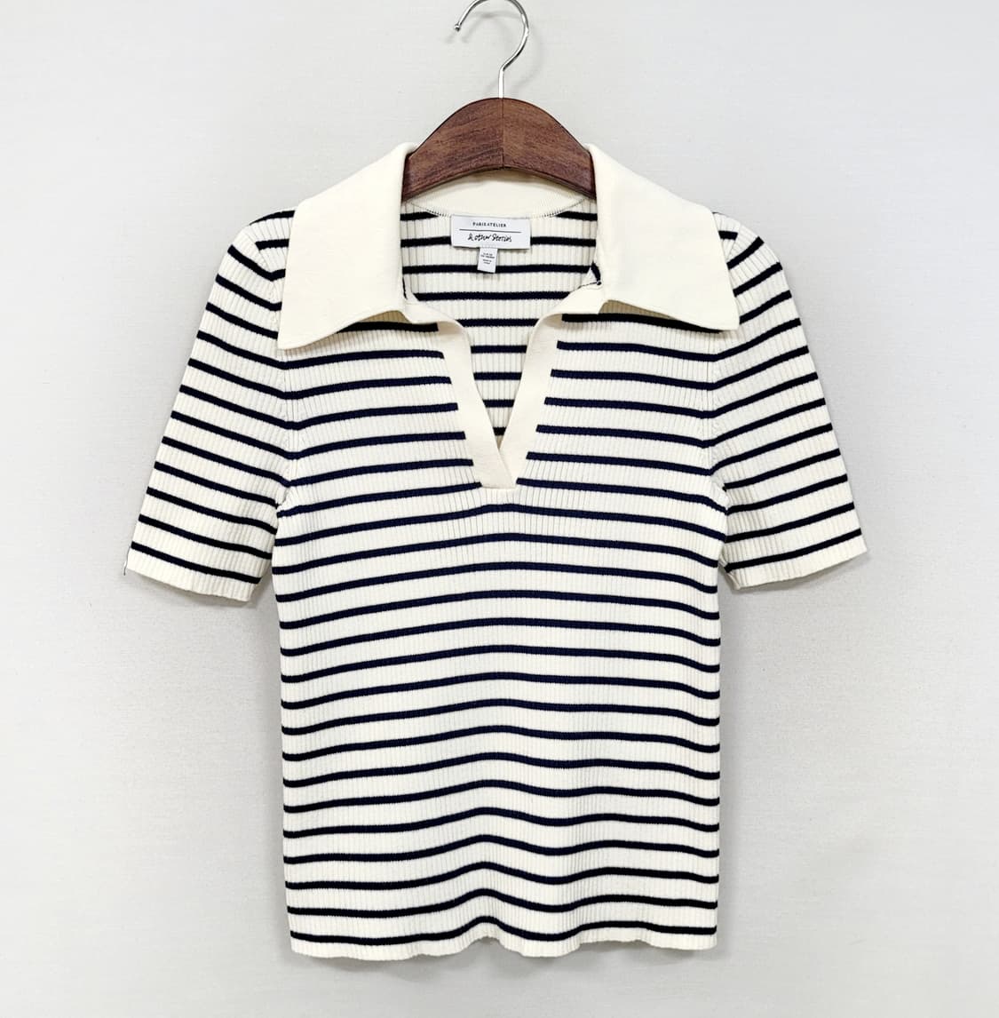 앤아더스토리즈 카라 골지니트 상품이미지1