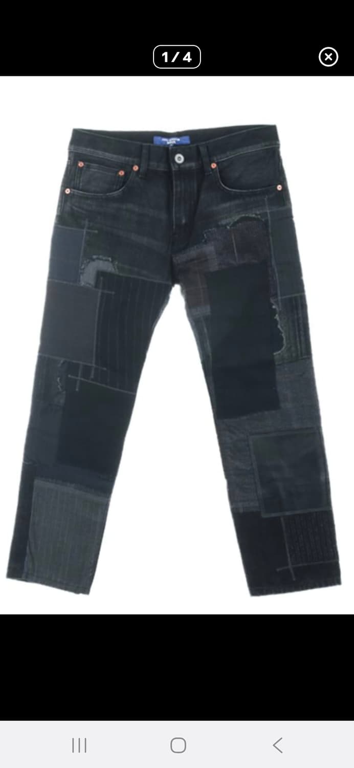 준야와타나베 24fw 패치워크 진 상품이미지1