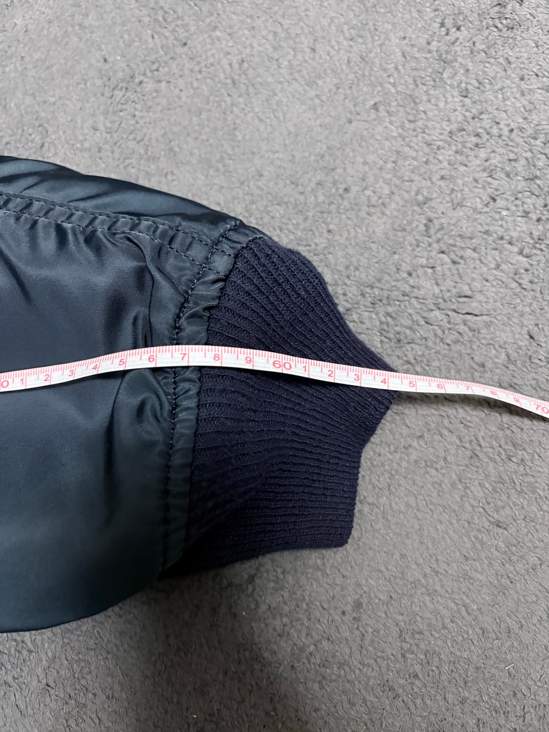 (L) 알파 인더스트리 80s USA 빈티지 MA-1 네이비 상품이미지8