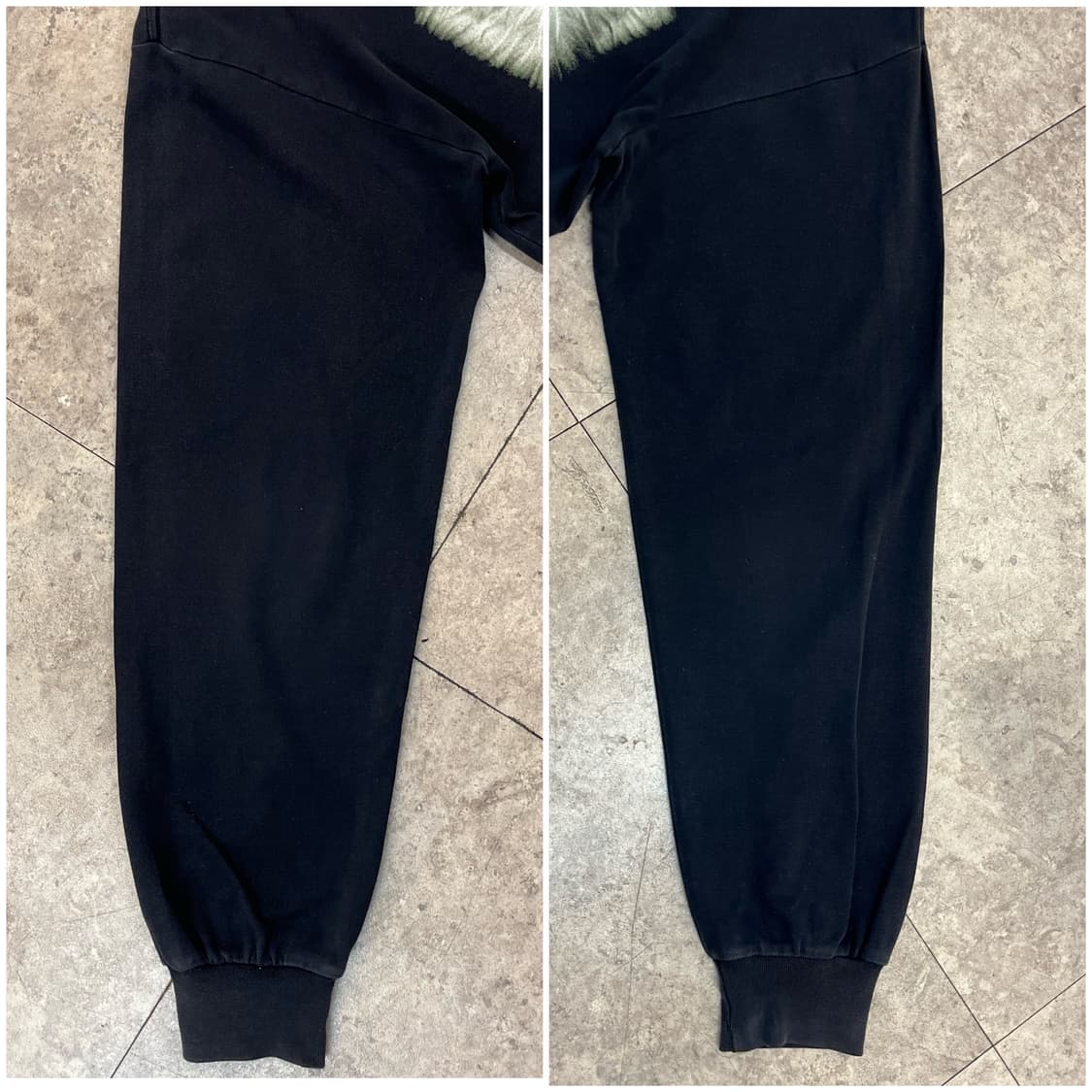 빈티지 울프 프린팅 긴팔티 블랙 XL #csz3661 상품이미지9