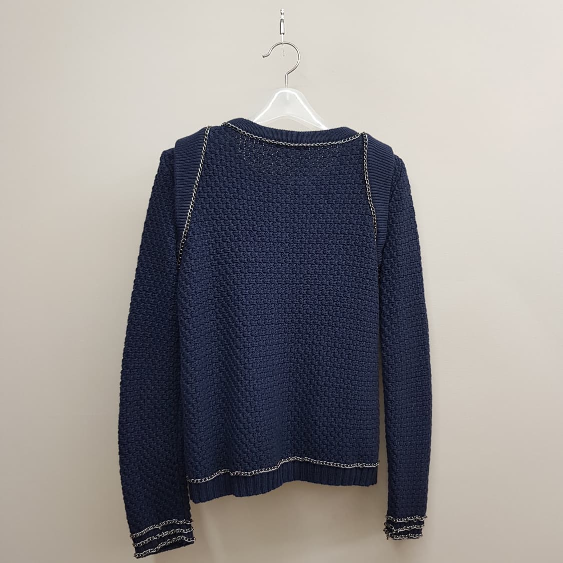 마쥬 MAJE  트위드 라인 니트 자켓  S사이즈 상품이미지4