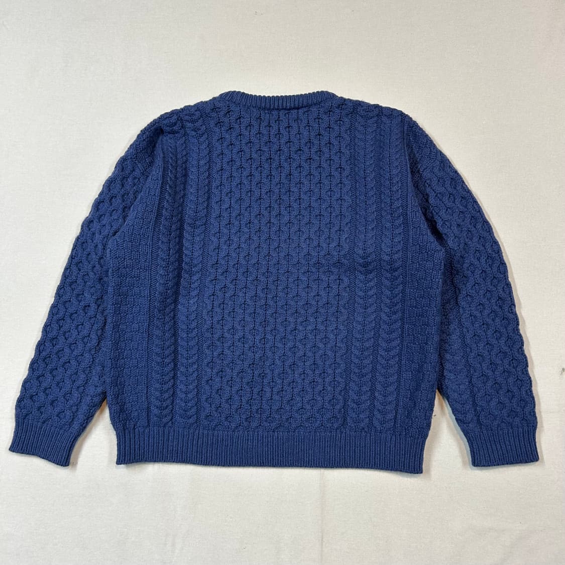 M) Aran Crafts 아란크래프트 피셔맨 울 니트 스웨터 상품이미지4