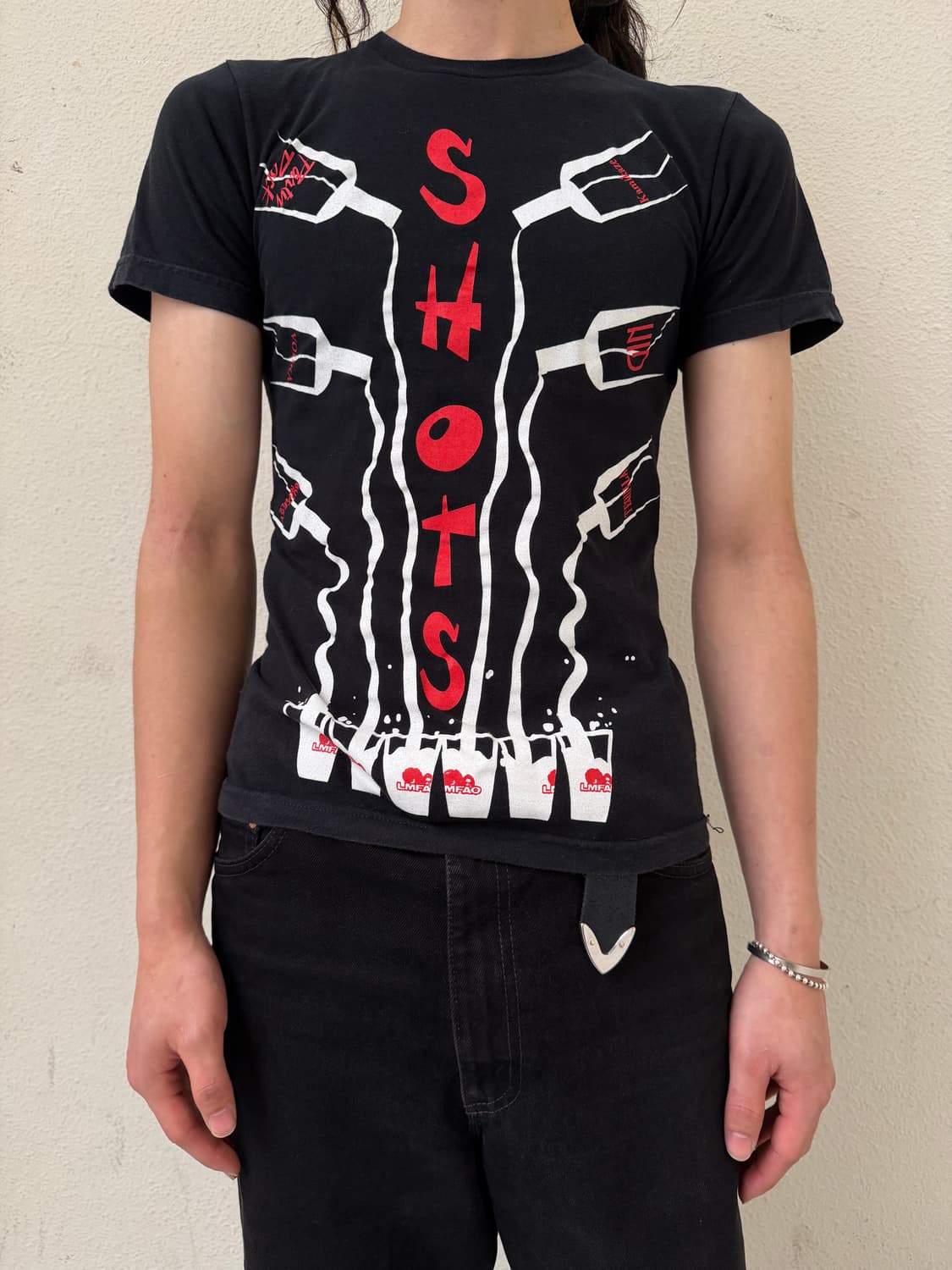 09s LMFAO “Shots” Party Rock Graphic Tee 상품이미지1