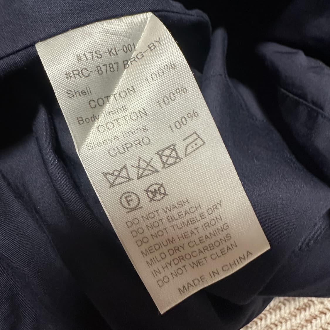 ORCIVAL women long coat navy 상품이미지4