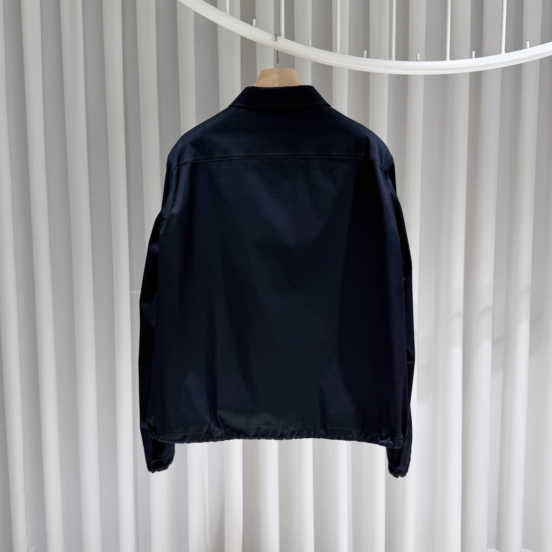 (A+/52) / 디올 다이아몬드 로고 자수 블루종 봄버 자켓 네이비 상품이미지6