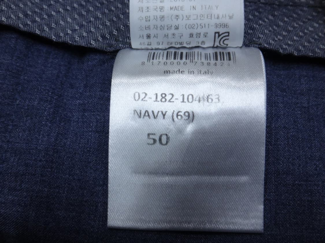 (34인치) 보그너 골프 남성 면스판 춘하 팬츠 상품이미지10