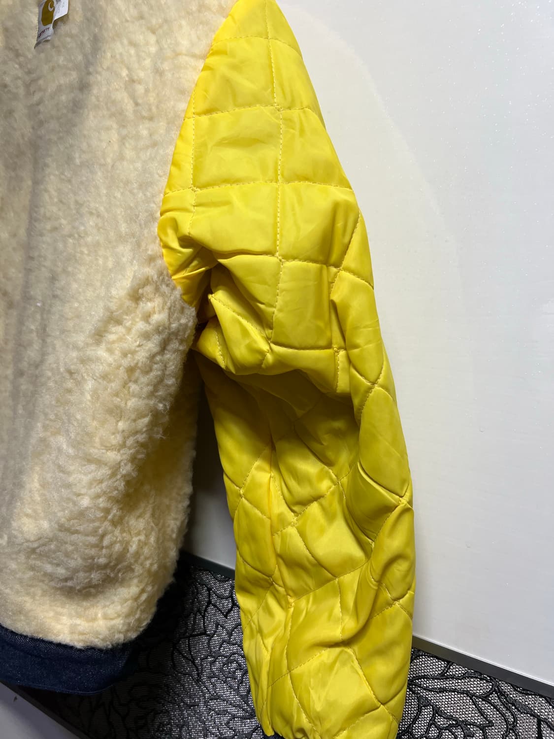 빈티지 칼하트 데님 쉐르파 자켓 상품이미지9