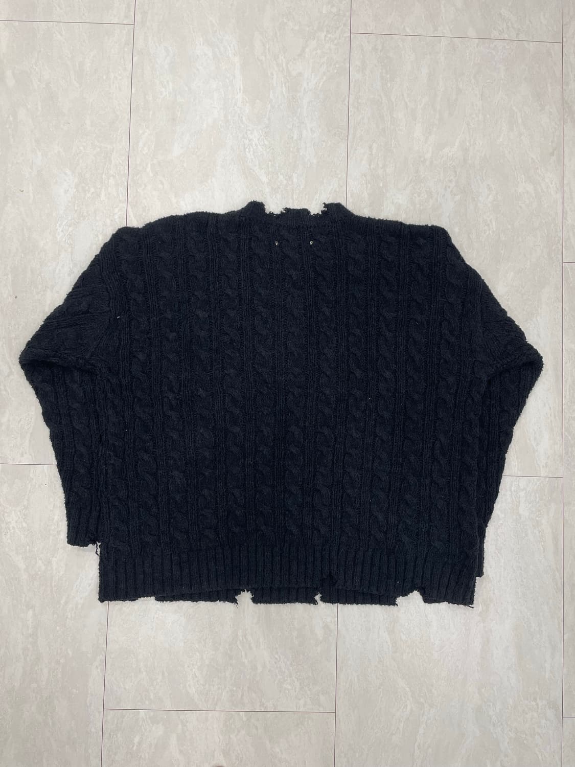 GAKIHARA 은하수 데미지 니트 상품이미지4