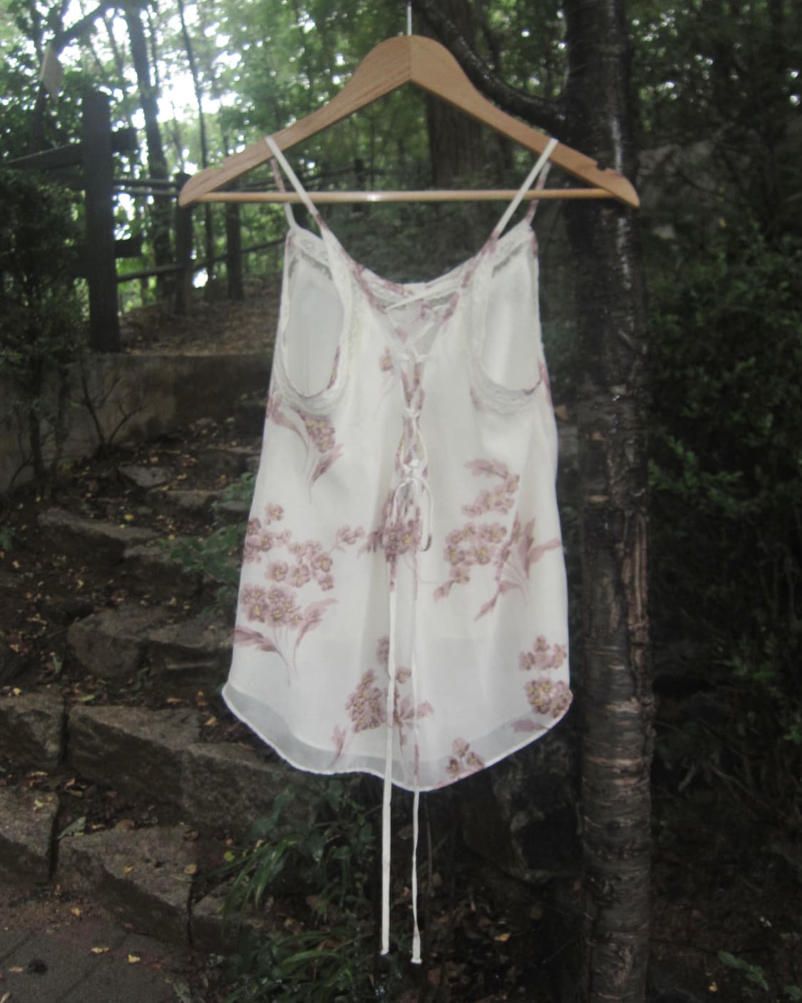 vintage flower sleeveless top 상품이미지4
