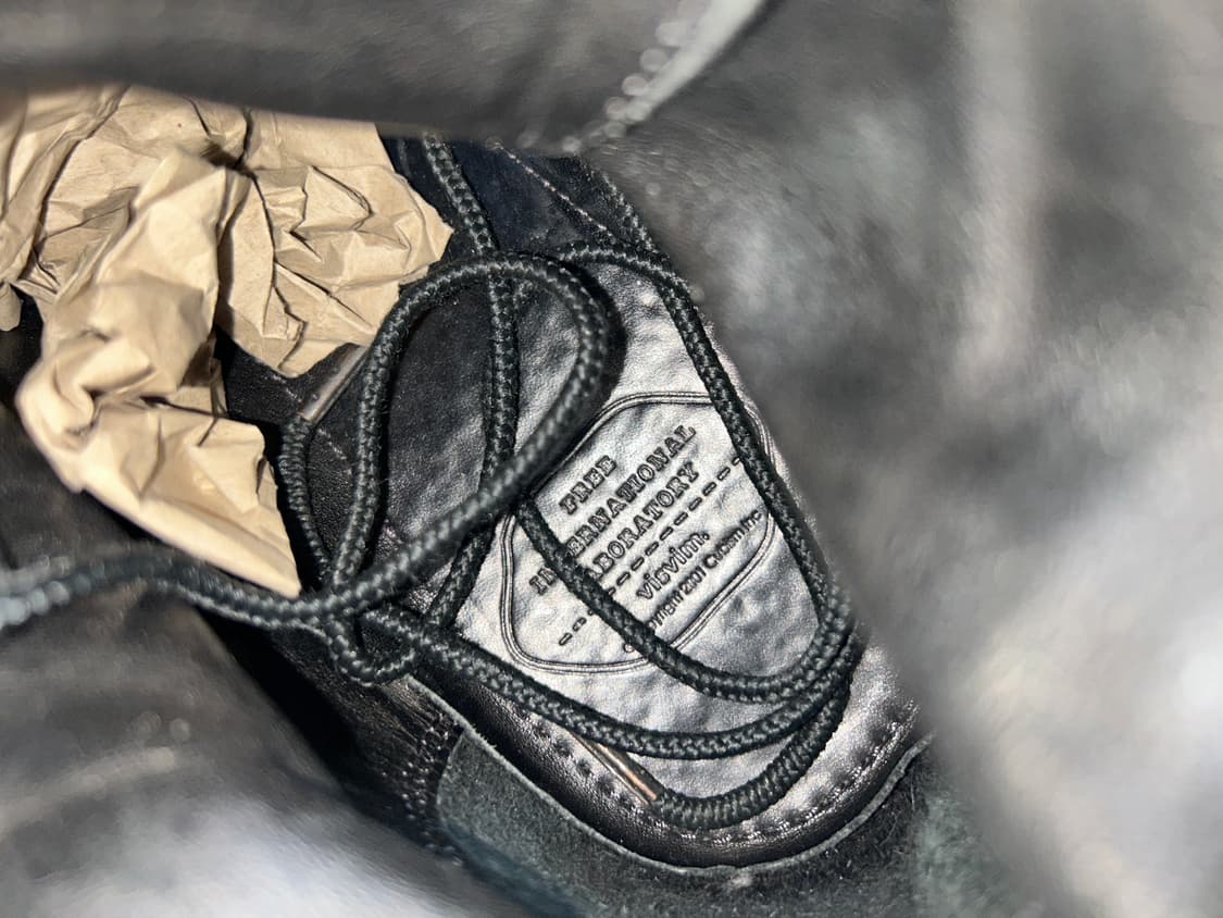 VISVIM 비즈빔  VERITUS 포크 부츠 올블랙 9.5 상품이미지5