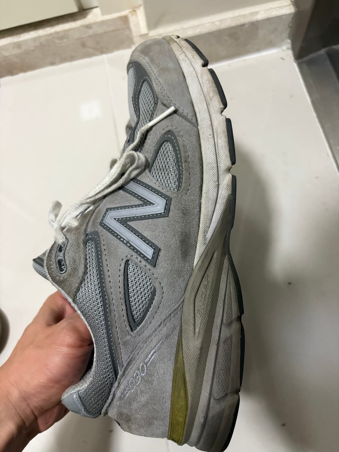 [W280]뉴발란스 990 v4 그레이 판매 상품이미지2