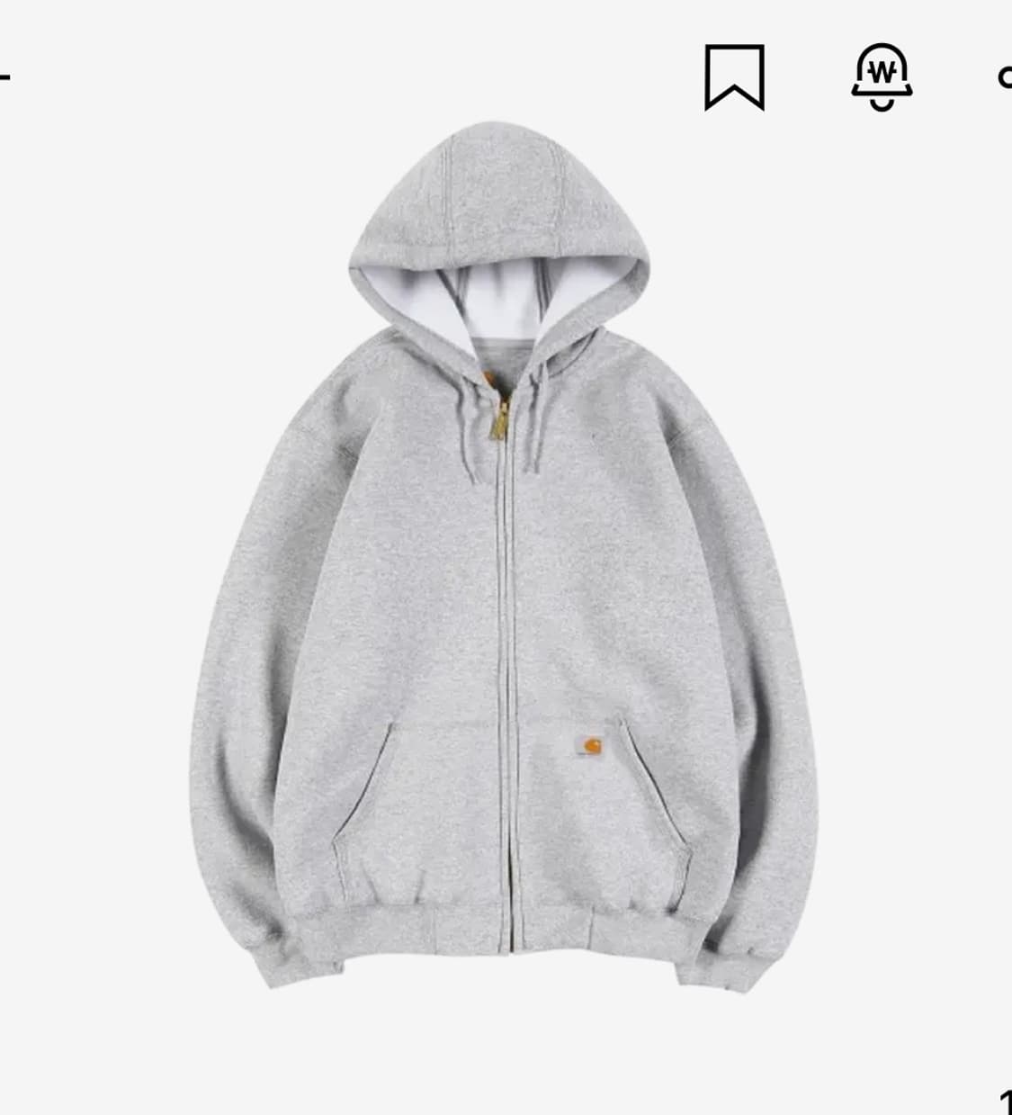 칼하트 후드집업 상품이미지1