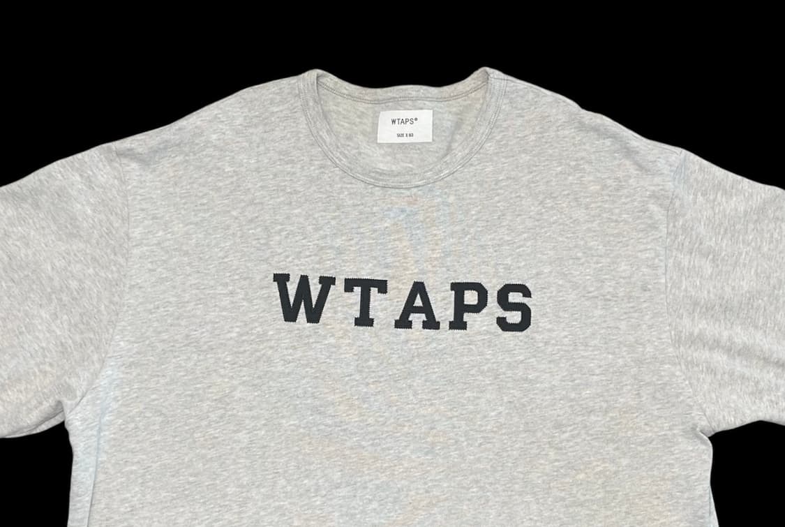 더블탭스 반팔 티셔츠 컬러 헤더그레이 사이즈 3 상품이미지1