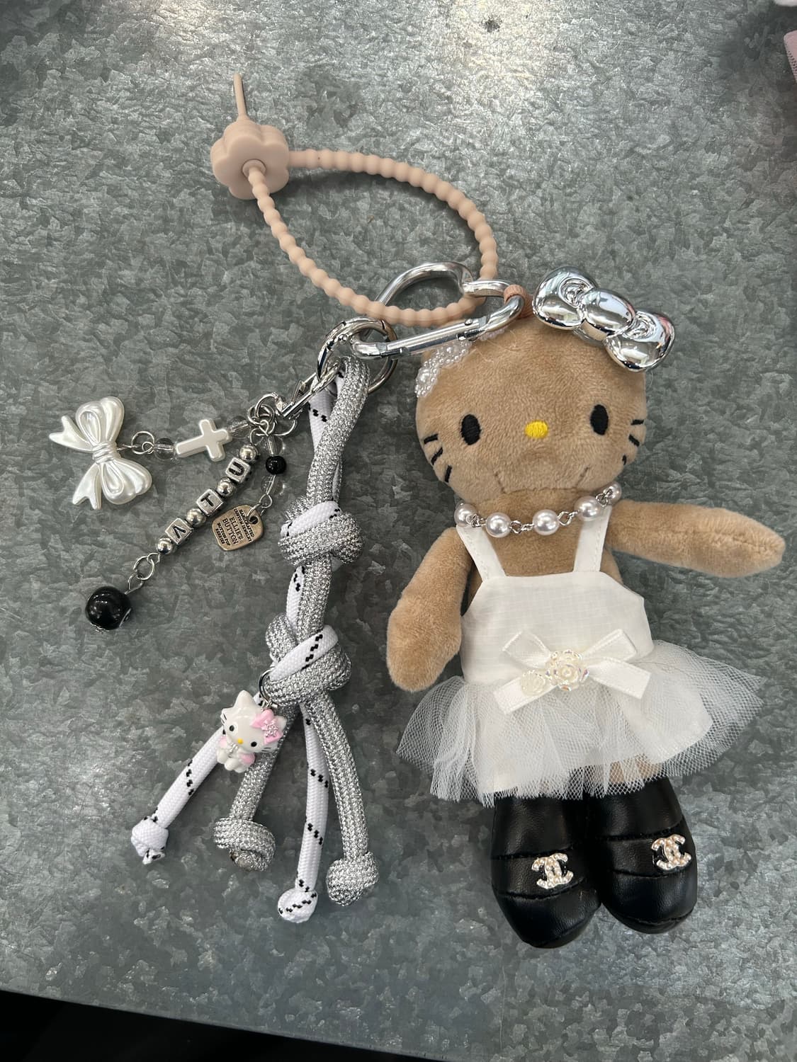 (27) 🖤 롱다리 키티 발레리나 커스텀 키링 🖤 상품이미지4
