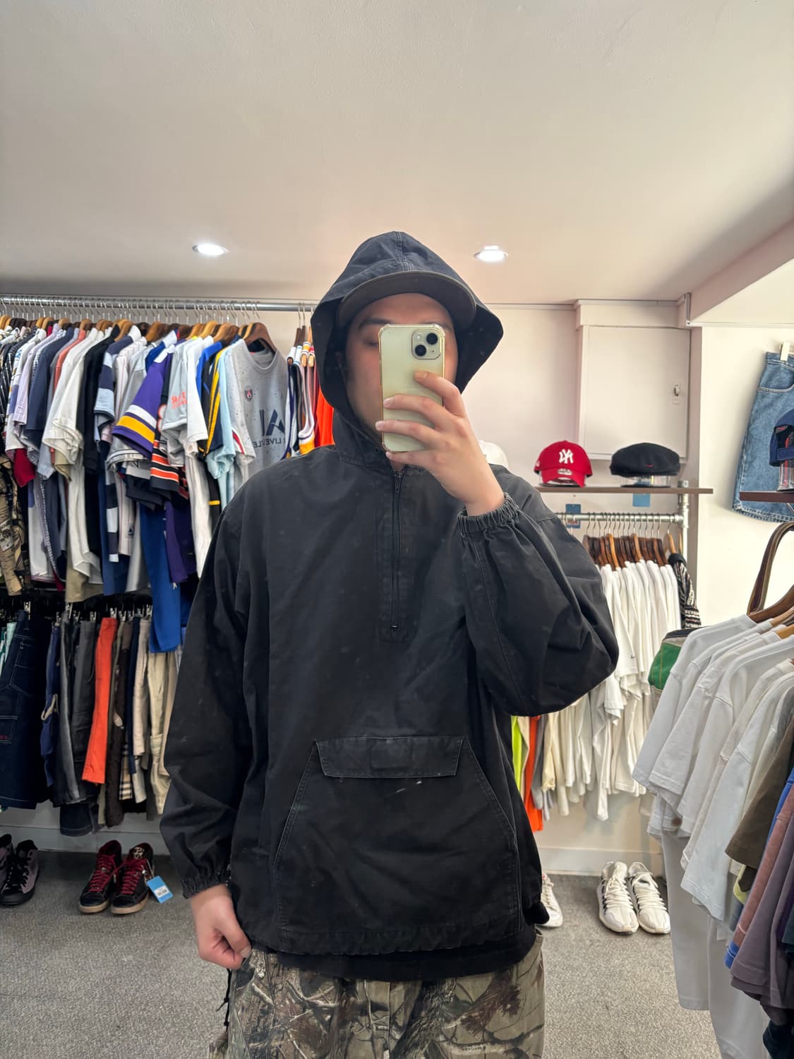 캡 클로딩(CAB CLOTHING) 밀리터리 후드 상품이미지8