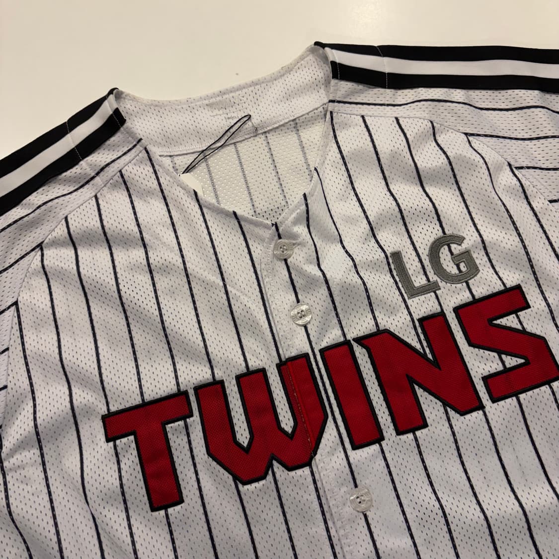 [100] 23s LG트윈스 박동원 사인 야구 유니폼 스트라이프 C673 상품이미지3