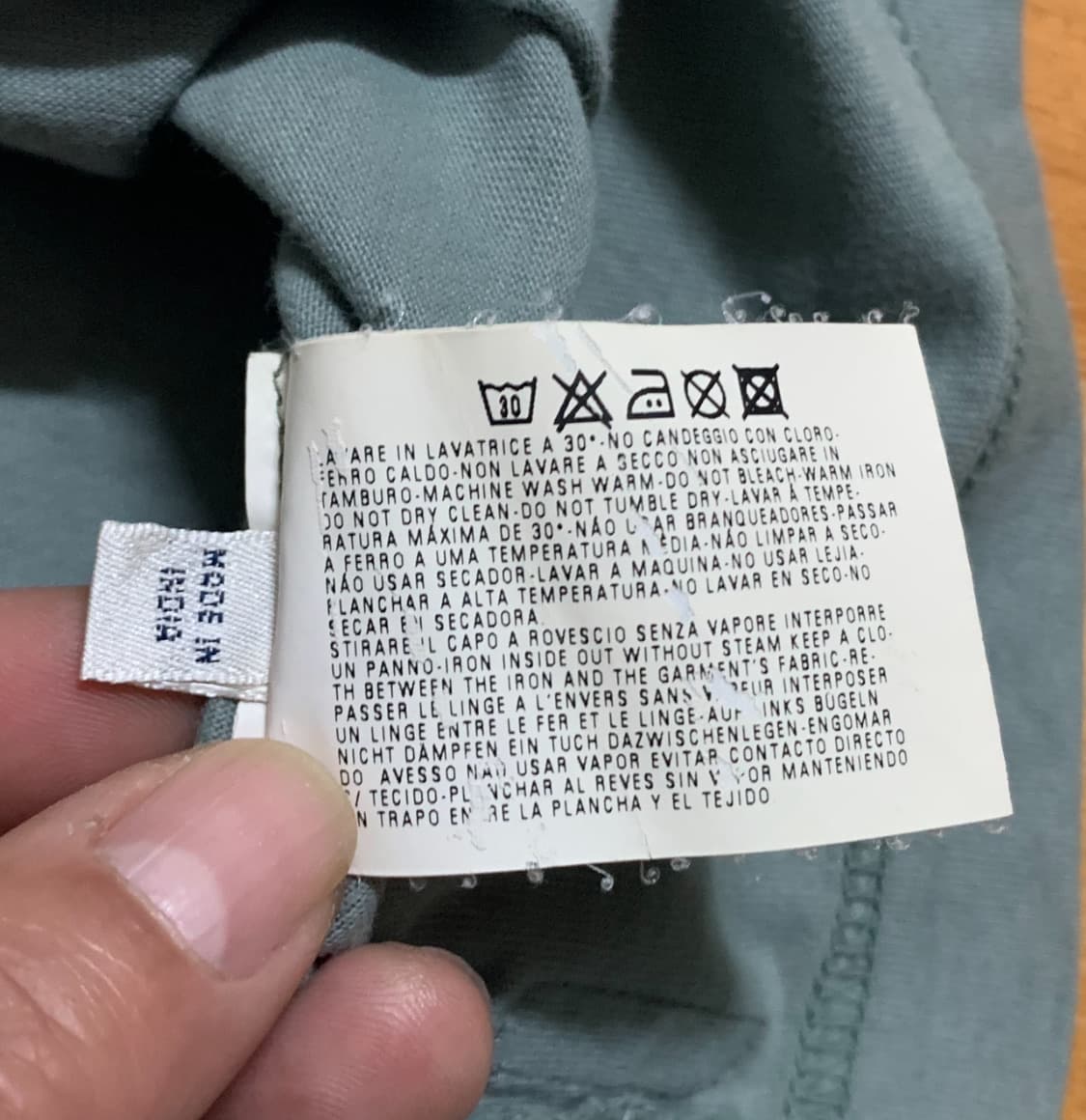 ARMANI JEANS 아르마니 진스 숏츠 슬리브드(M 사이즈)유니색스 상품이미지8