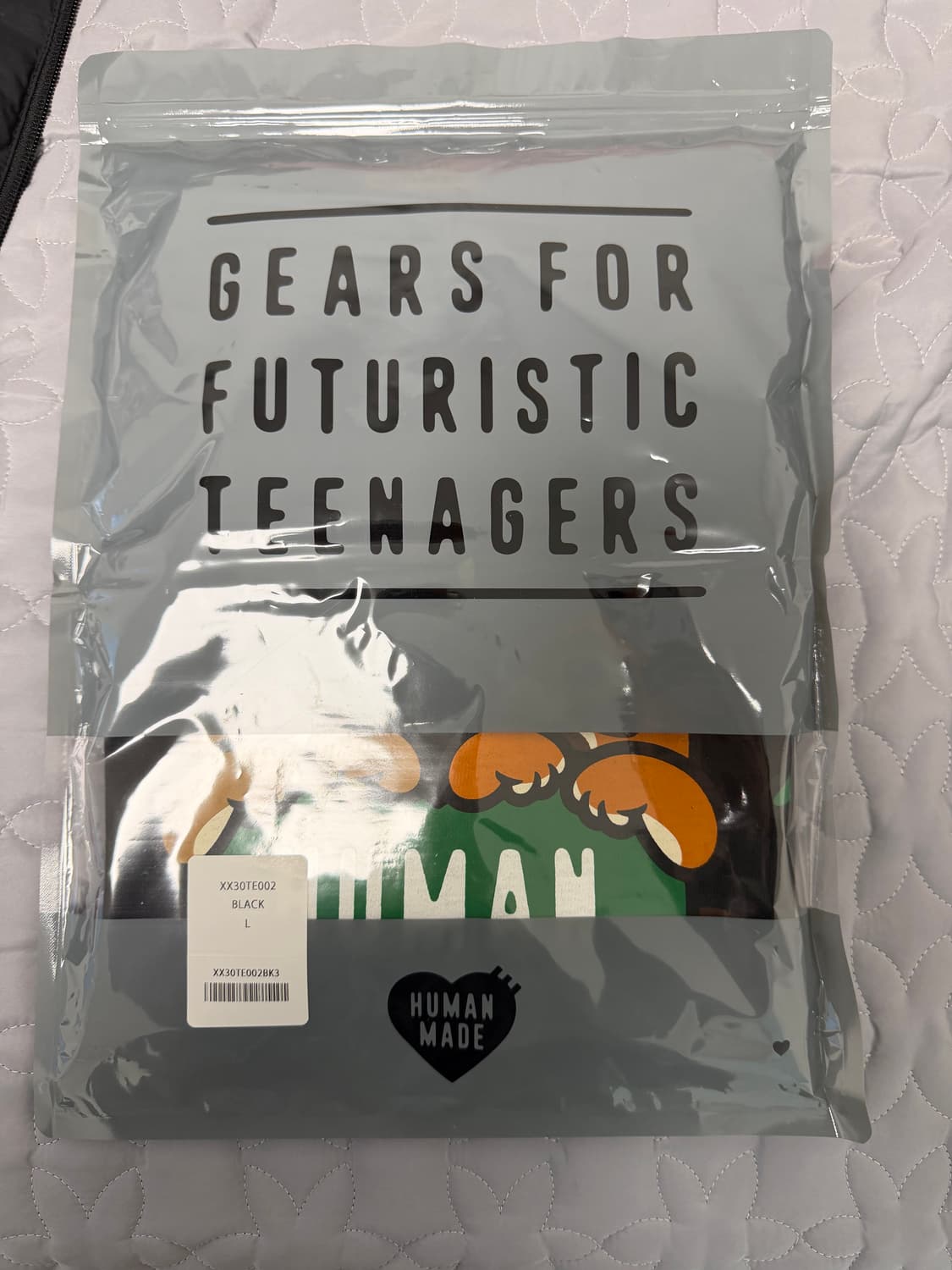 휴먼메이드 제이홉 블랙 반팔 L 상품이미지1