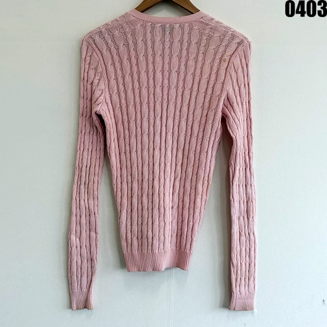 폴로 랄프로렌 스포츠 라인의 케이블 니트 가디건 S 0403 상품이미지7