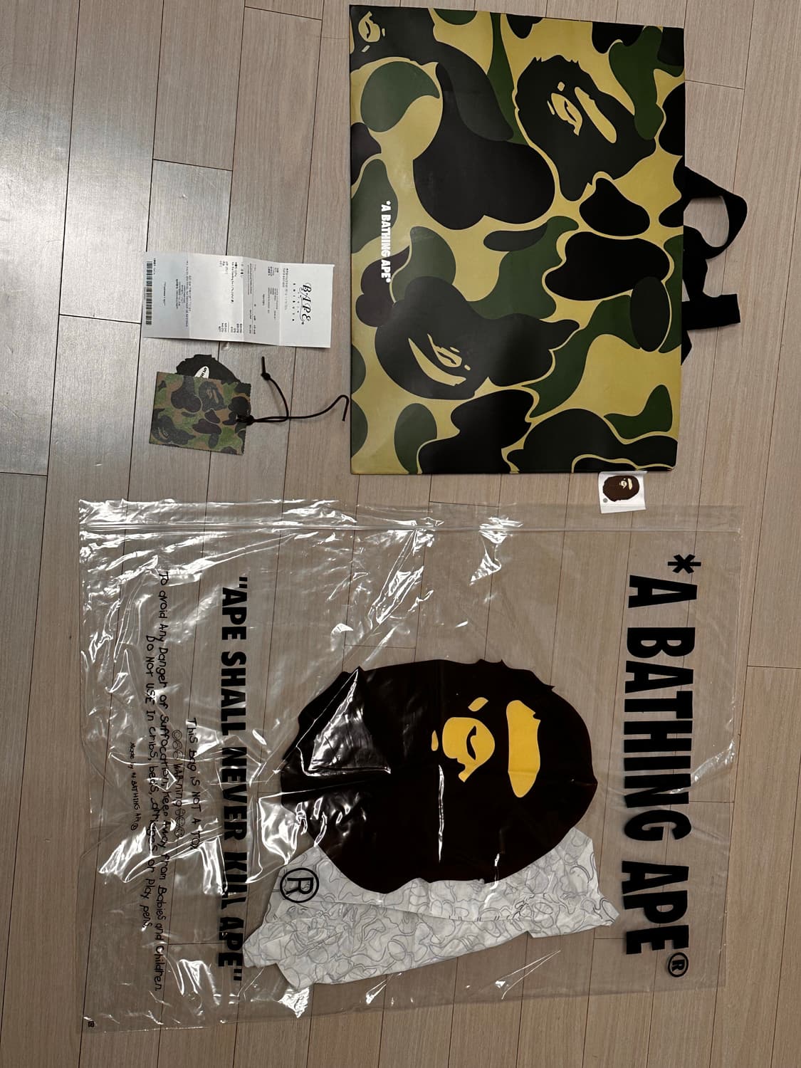 베이프 샤크후드 재패니즈 타투 흑 상품이미지10