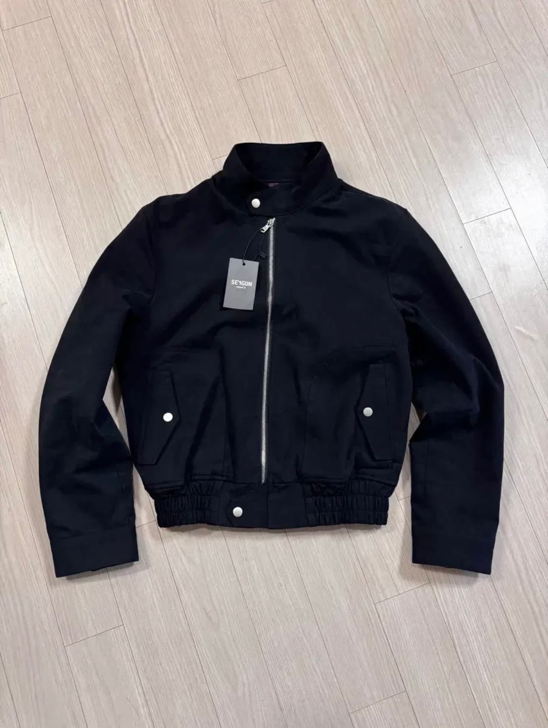[새제품/OS] SEYGUN 헤링턴 블루종 자켓 상품이미지6