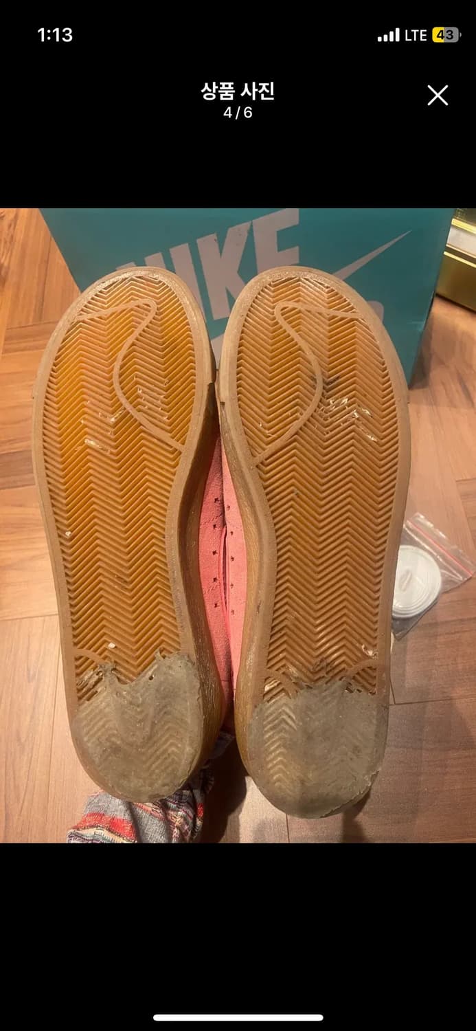 나이키 x 슈프림 SB 블레이저 로우 GT 265 상품이미지3