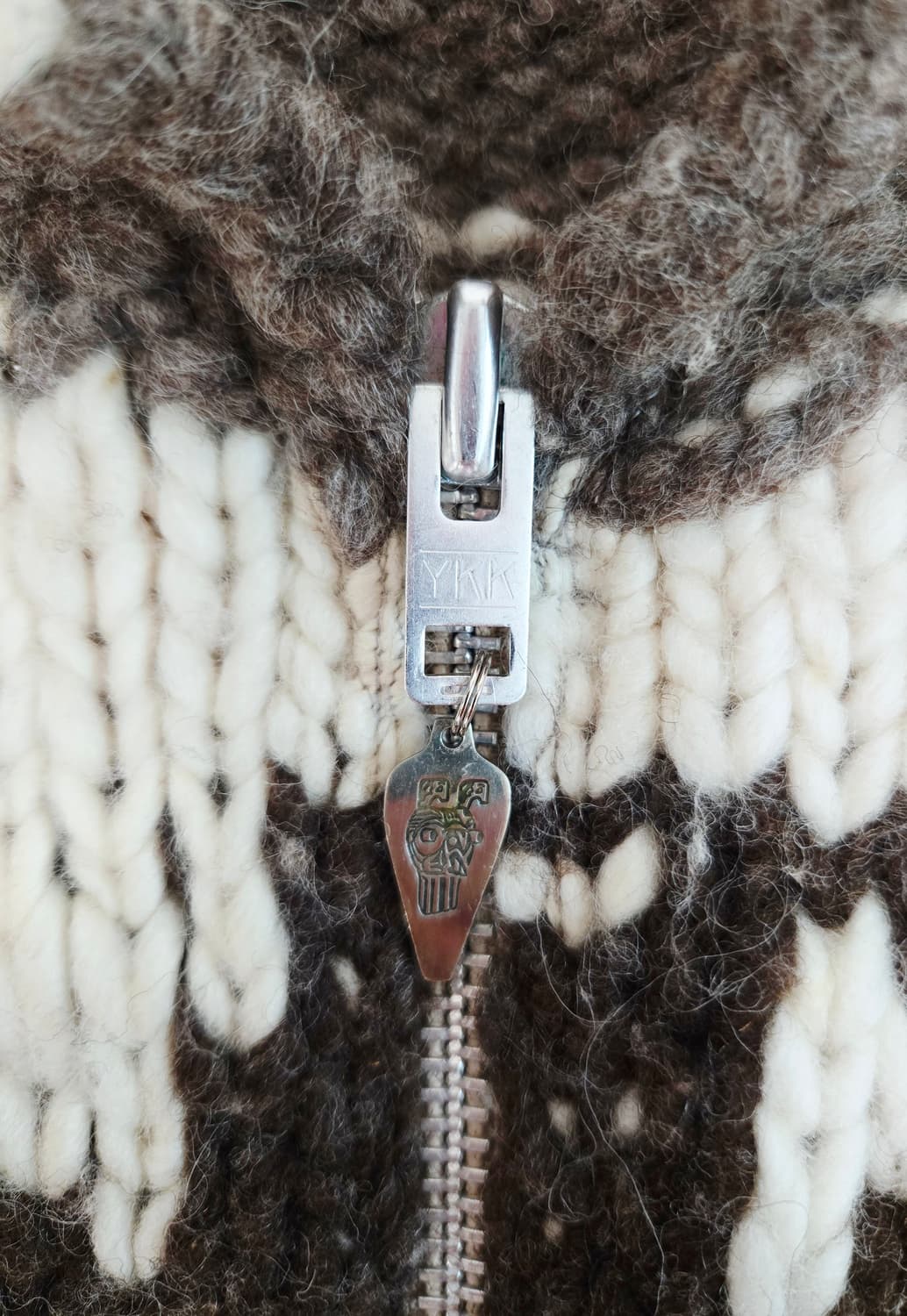 코위찬 캐나다 modeste indian 헤비울 집업 상품이미지7