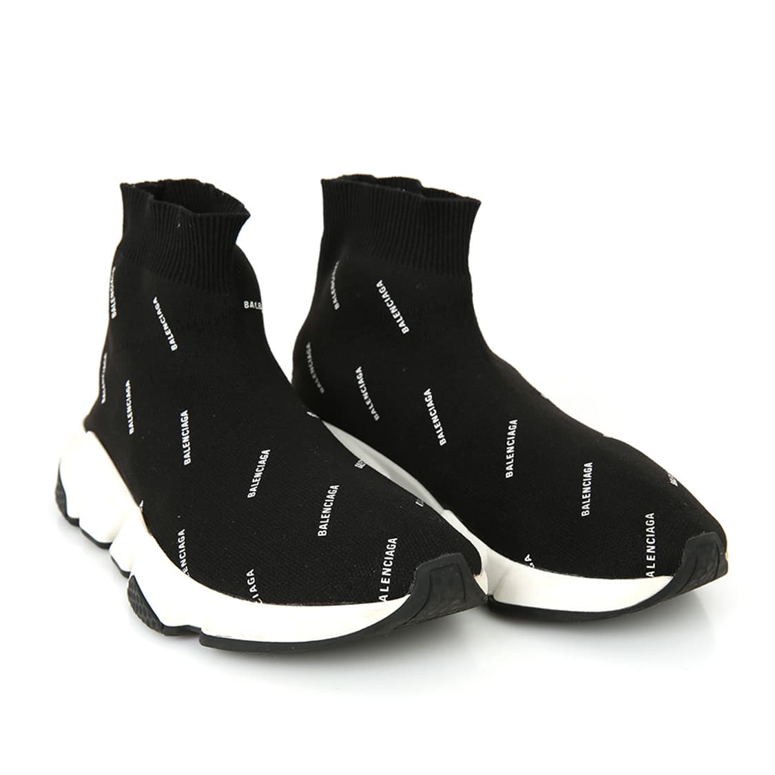 발렌시아가 스피드러너 블랙 로고 삭스 스니커즈 567035 상품이미지7