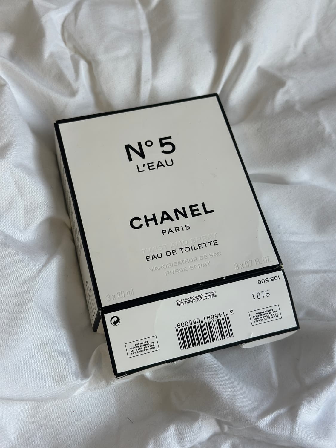 샤넬 N°5 L'EAU 트래블 스프레이 20ml*3 (총60ml) 상품이미지2