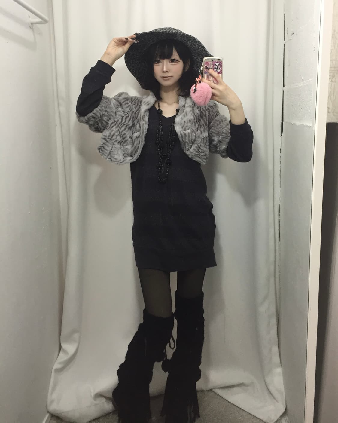 호피 파티 갸루 코디 🎵 상품이미지1