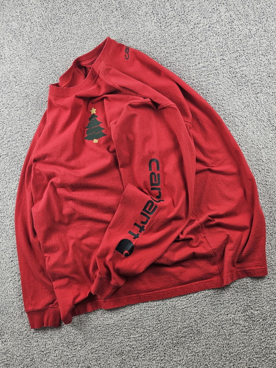 칼하트 크리스마스 트리 그래픽 프린팅 롱슬리브 ( XL ) / 10588 상품이미지3