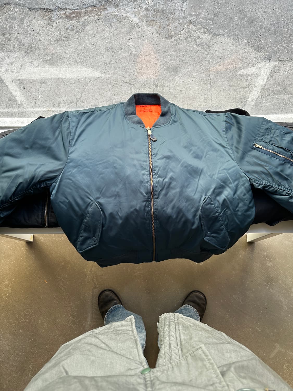 vintage basic ma-1 마원 상품이미지1