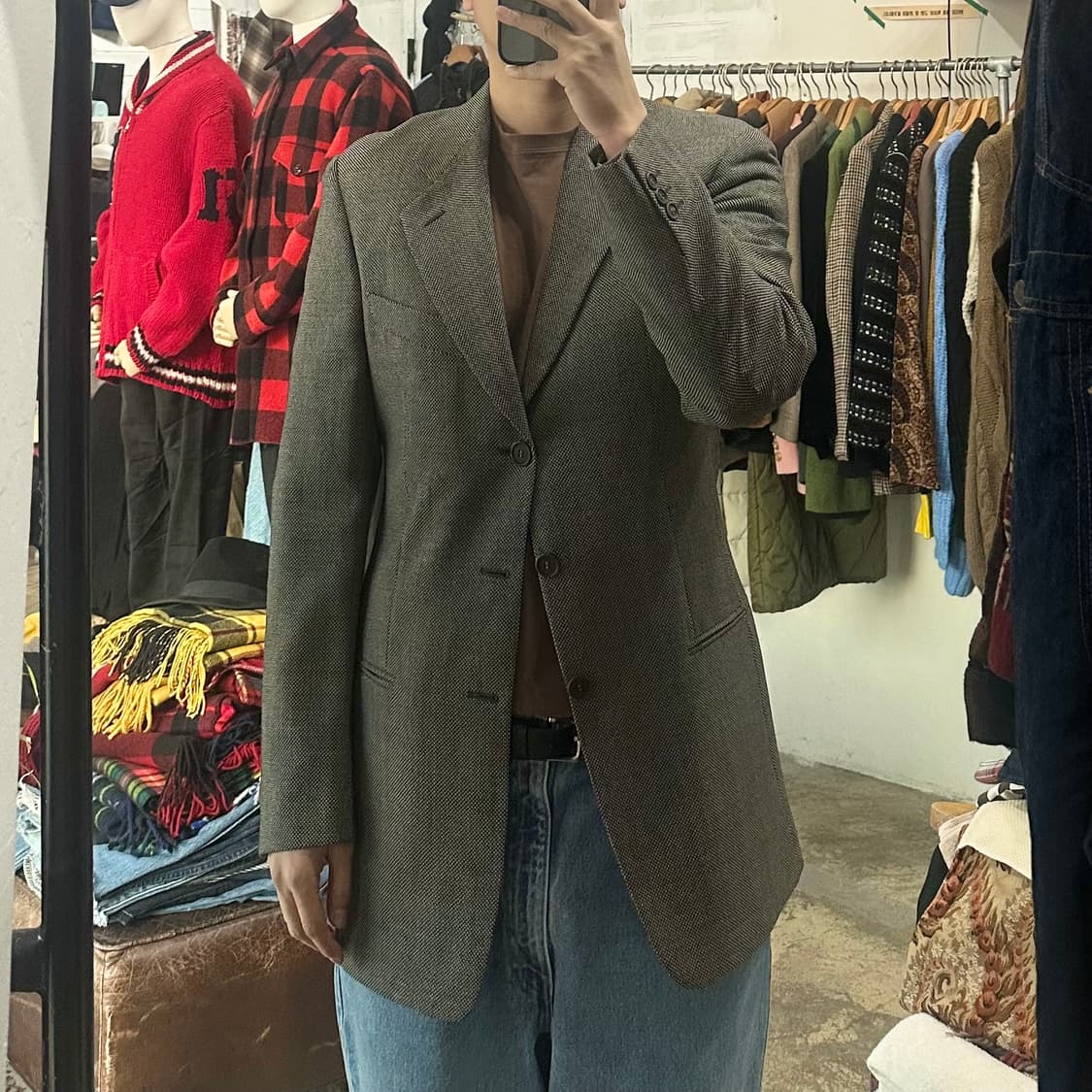 (착용컷) GIORGIO ARMANI 블레이져 (남성용 98) 상품이미지3