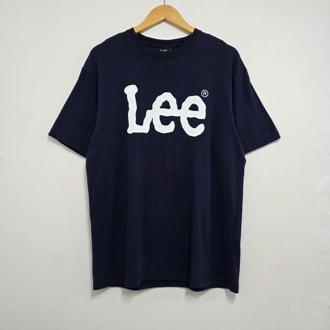 M 리 Lee 빅로고 반팔티셔츠 네이비 상품이미지1