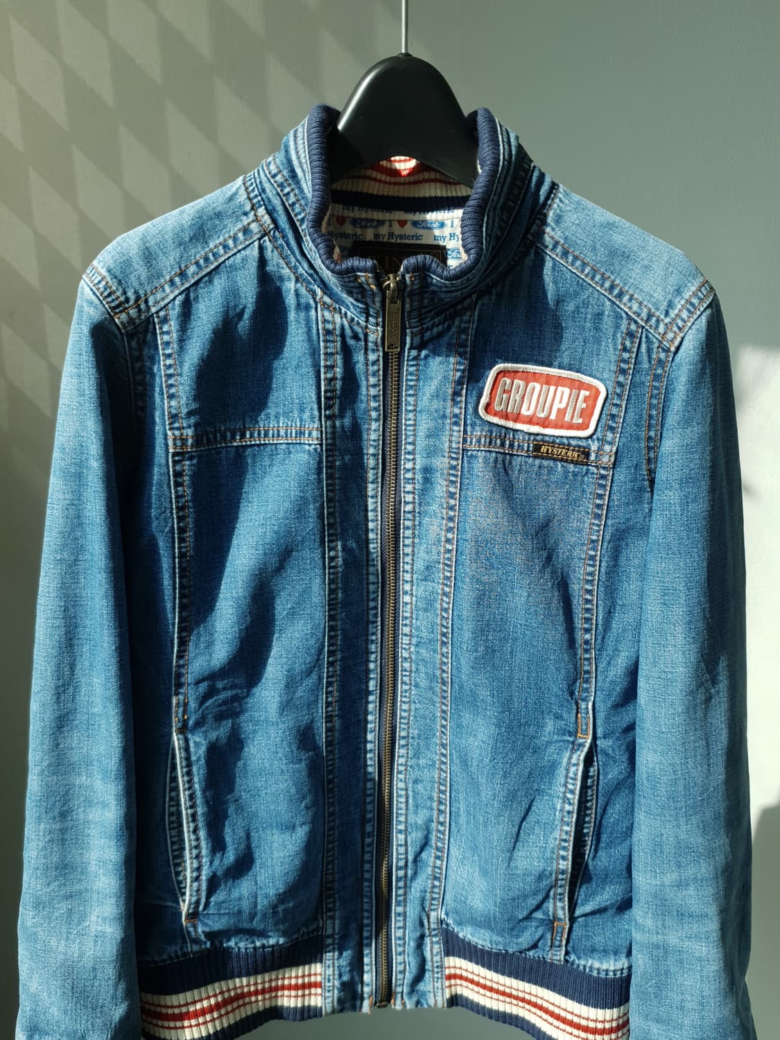 90s Hysteric Glamour "KINKY" Denim JK 상품이미지3