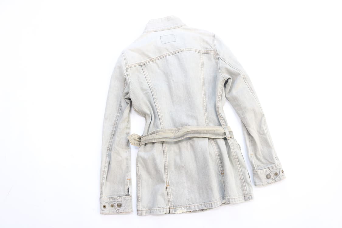 히스테릭글래머 킨키 진 빈티지 벨티드 데님 사파리 자켓 상품이미지6