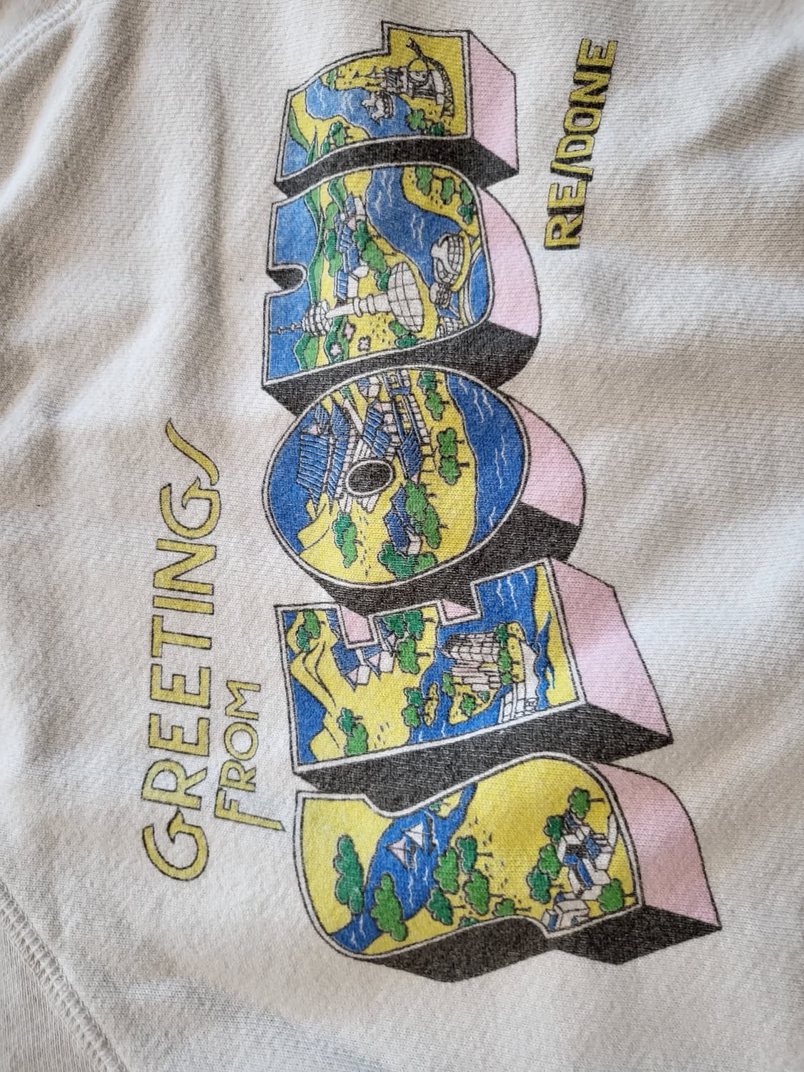 리던 서울 맨투맨티셔츠 xs사이즈 상품이미지4