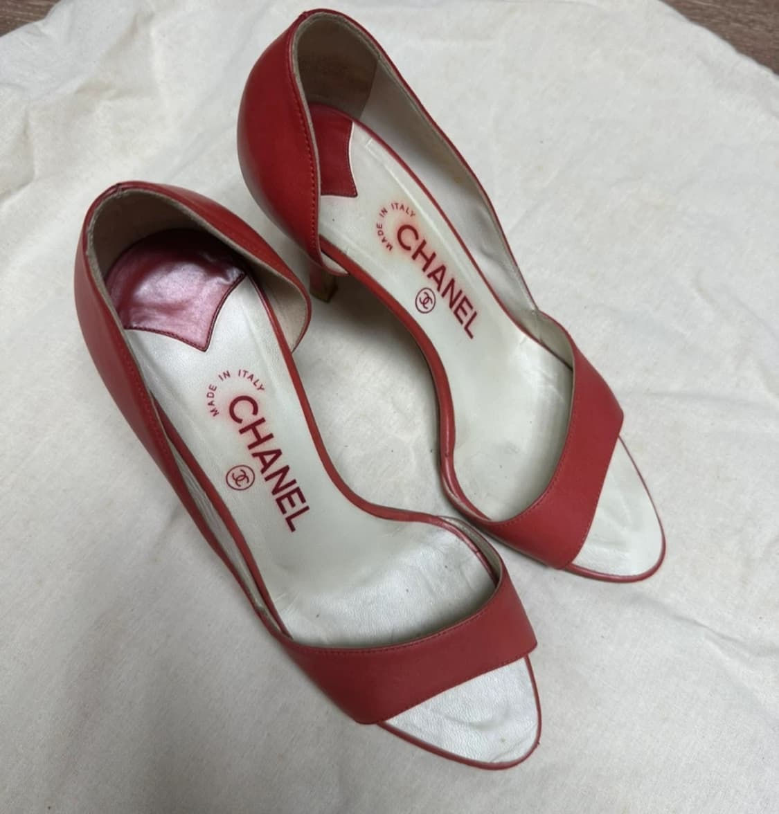 Chanel  샤넬 오픈토힐 상품이미지4