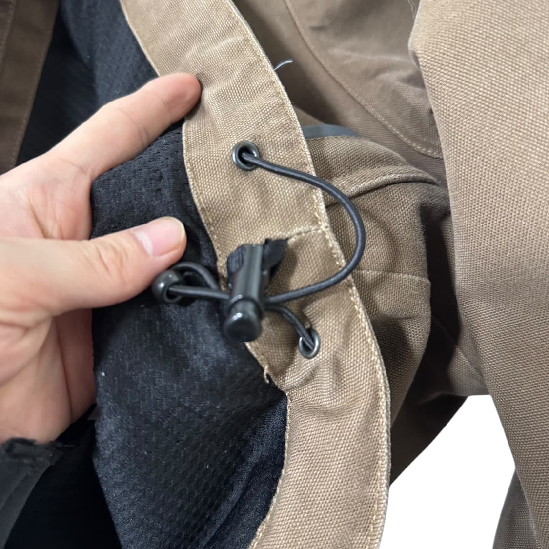 칼하트 빈티지 브라운 코튼 자켓 상품이미지6