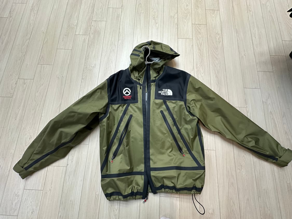 슈프림 노스페이스 테이프심 자켓 올리브 M 상품이미지1