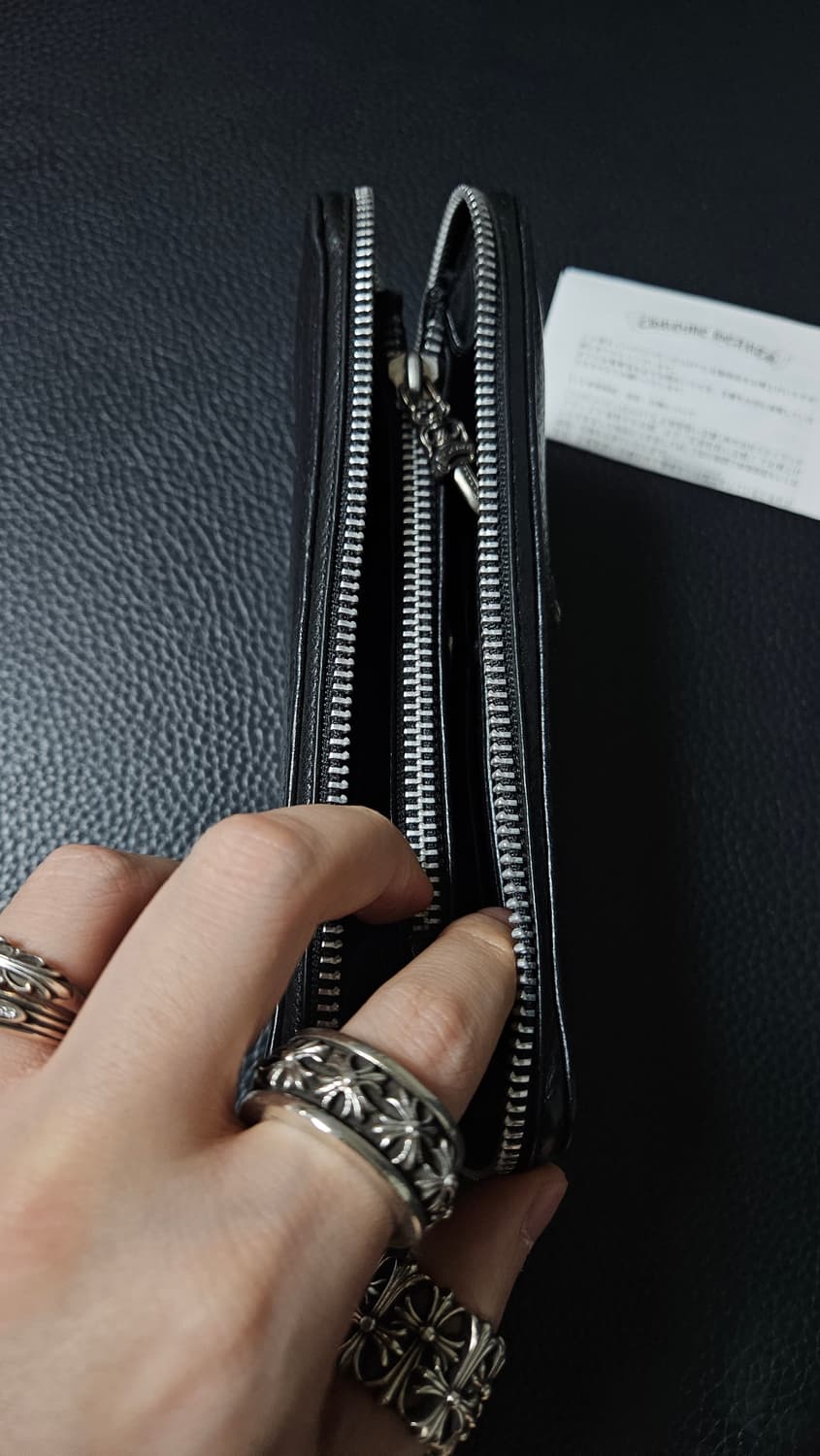 크롬하츠 트리플크로스 장지갑 상품이미지8