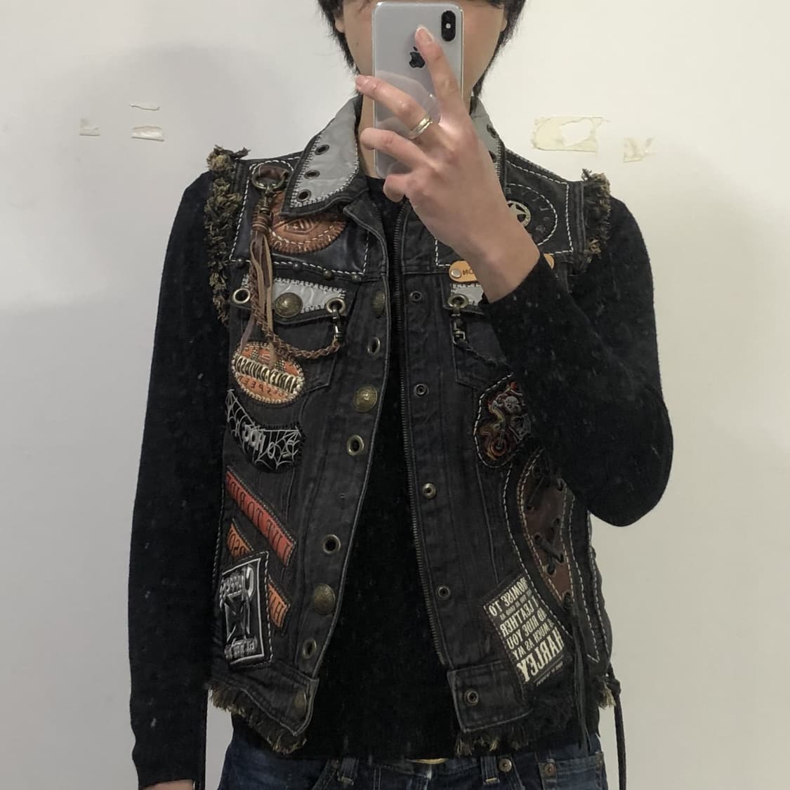 허프아이젠 할리데이비슨 커스텀 조끼  상품이미지3