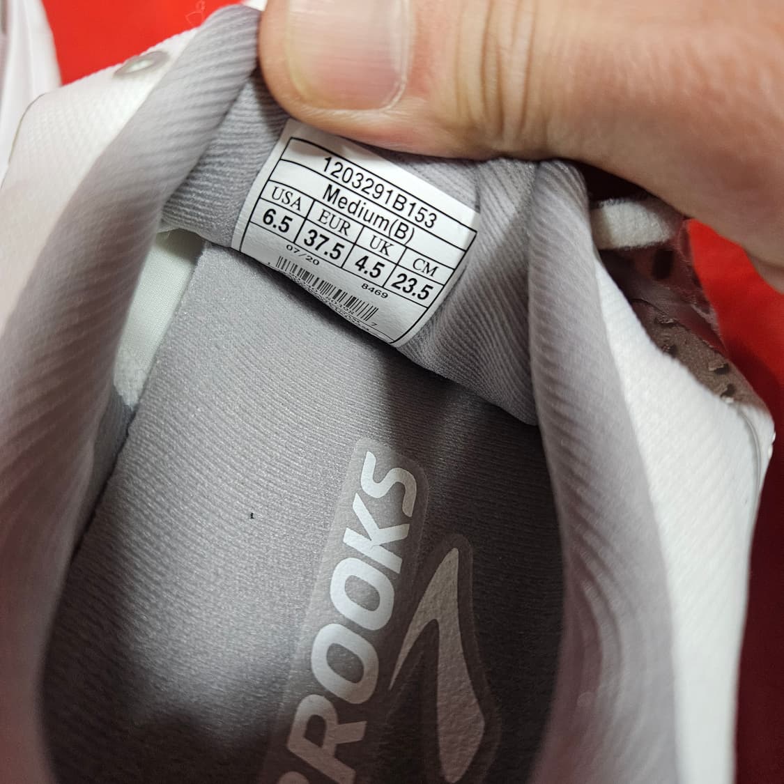 (미사용) 브룩스(Brooks) 아드레날린 평발 마라톤 러닝화  상품이미지10