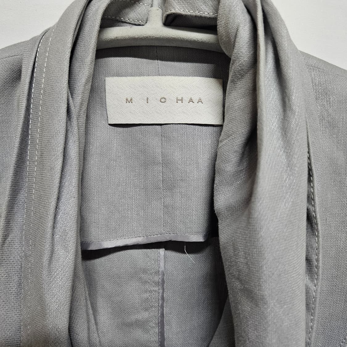 미샤 린넨 블레이저 자켓 44 상품이미지3