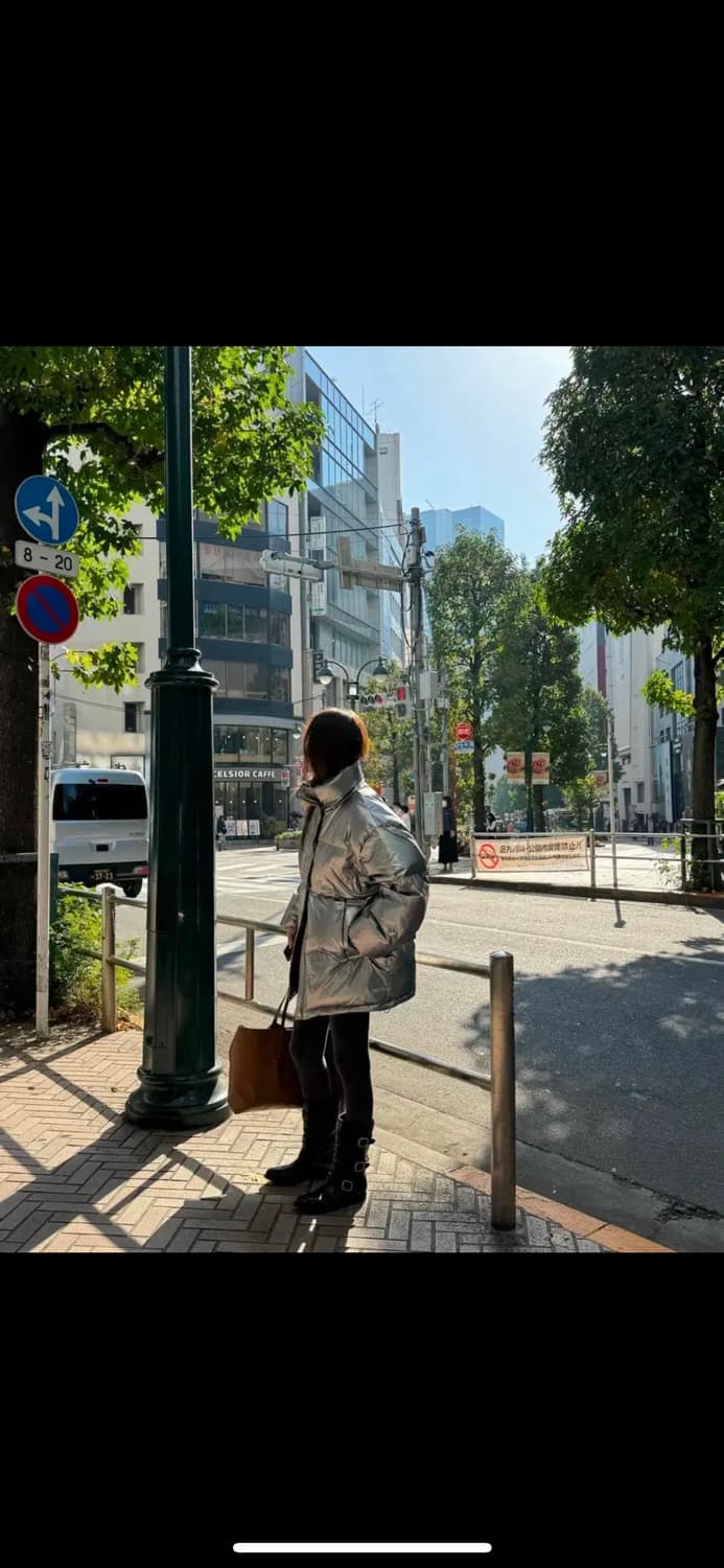웨어로우 덕다운패딩 (실버) 상품이미지2