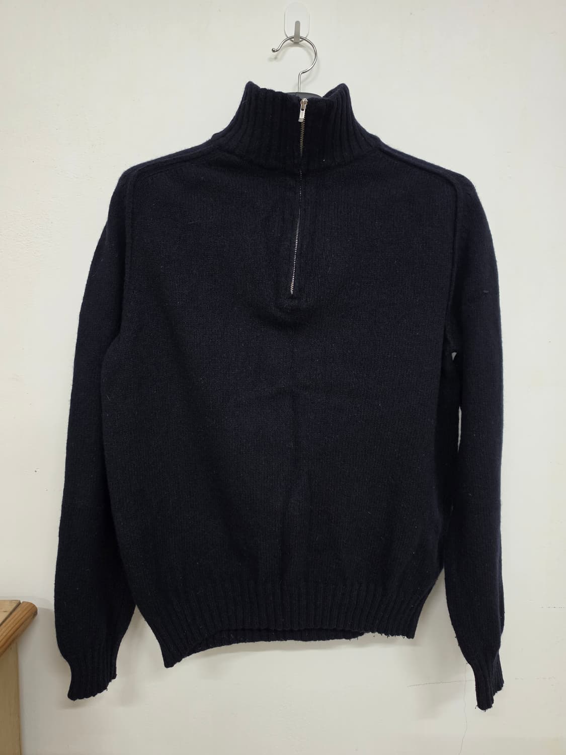 04AW 씨피컴퍼니 울 쿼터 집 니트 상품이미지2