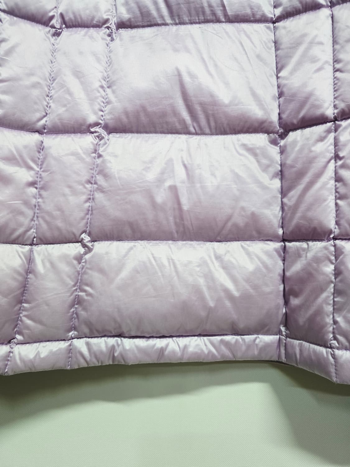 캘빈클라인 경량 후드 패딩 자켓 라벤더 상품이미지6