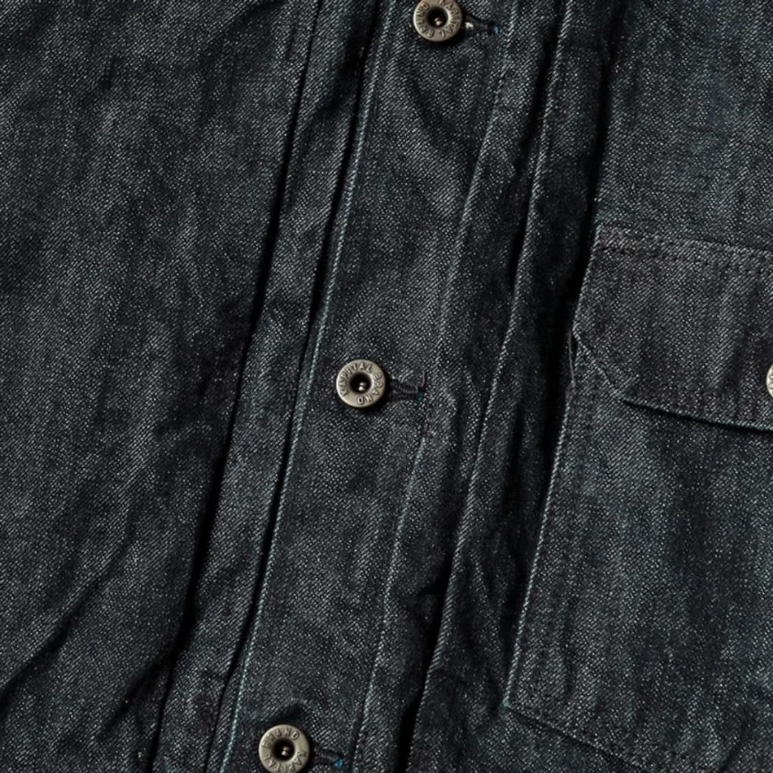 캐피탈 KAPITAL 14온즈 데님 1st 자켓 (흑사 ver) 상품이미지5