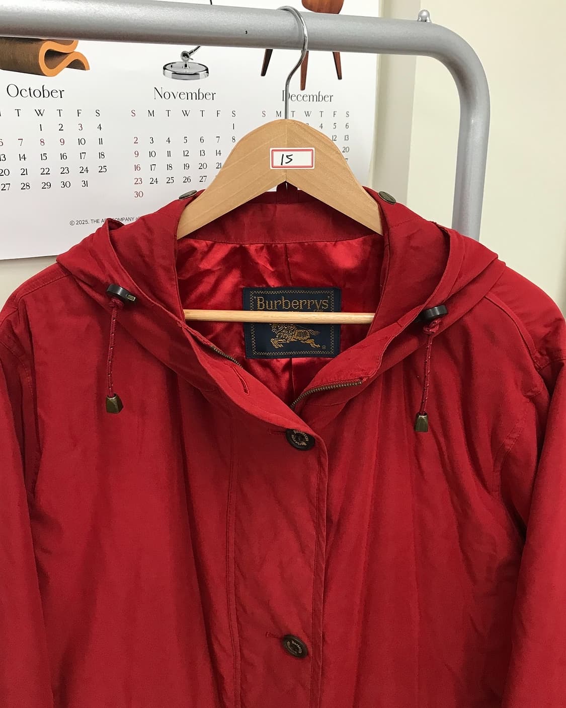 버버리 후드 롱 야상 자켓 상품이미지2