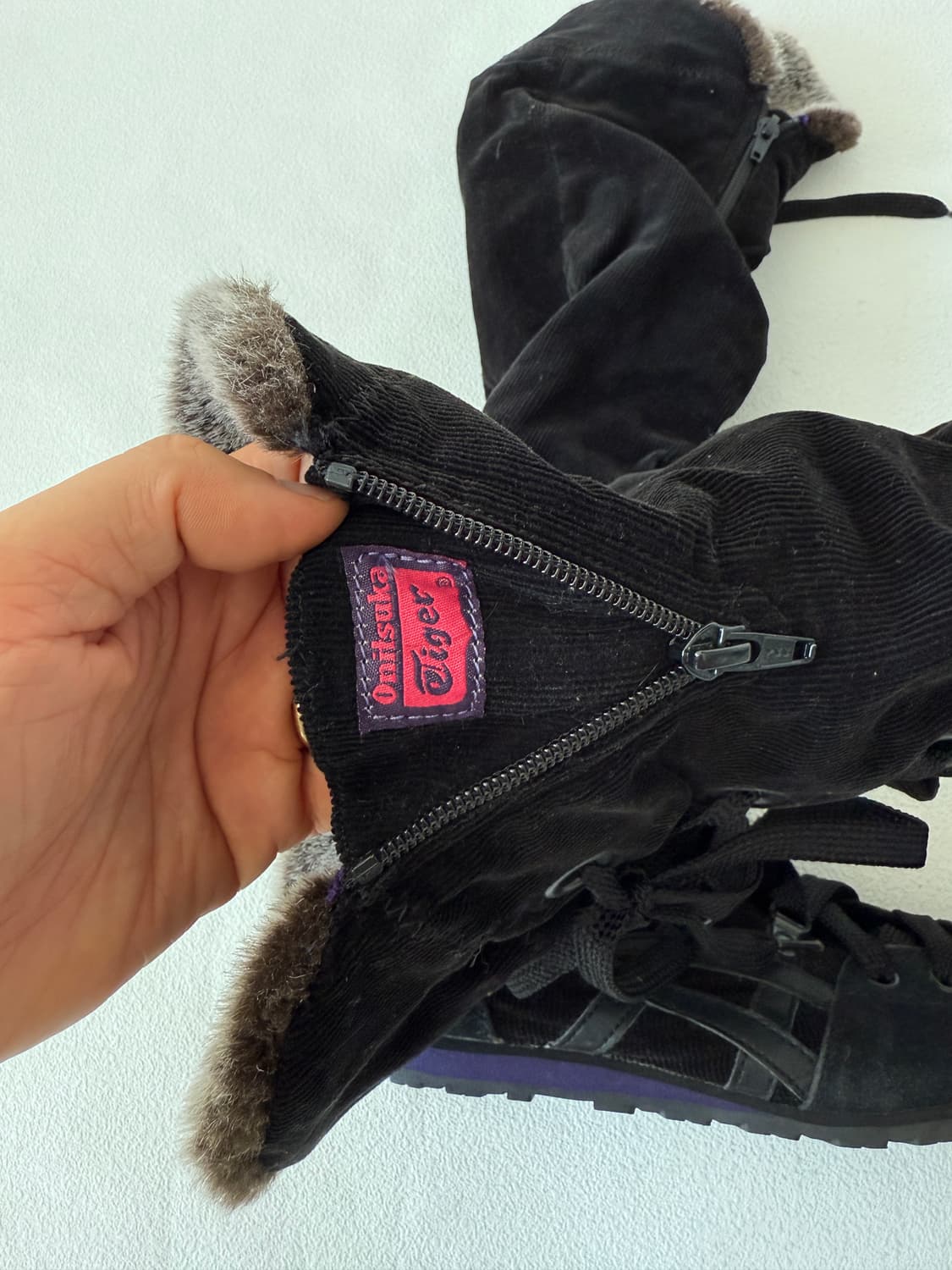 [230]오니츠카타이거(Onitsukatiger) 코듀로이 롱 스니커즈 상품이미지9